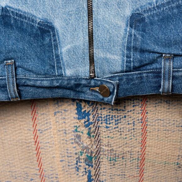 Custom upcycled carhartt detroit jacket - Picture 5 of 8